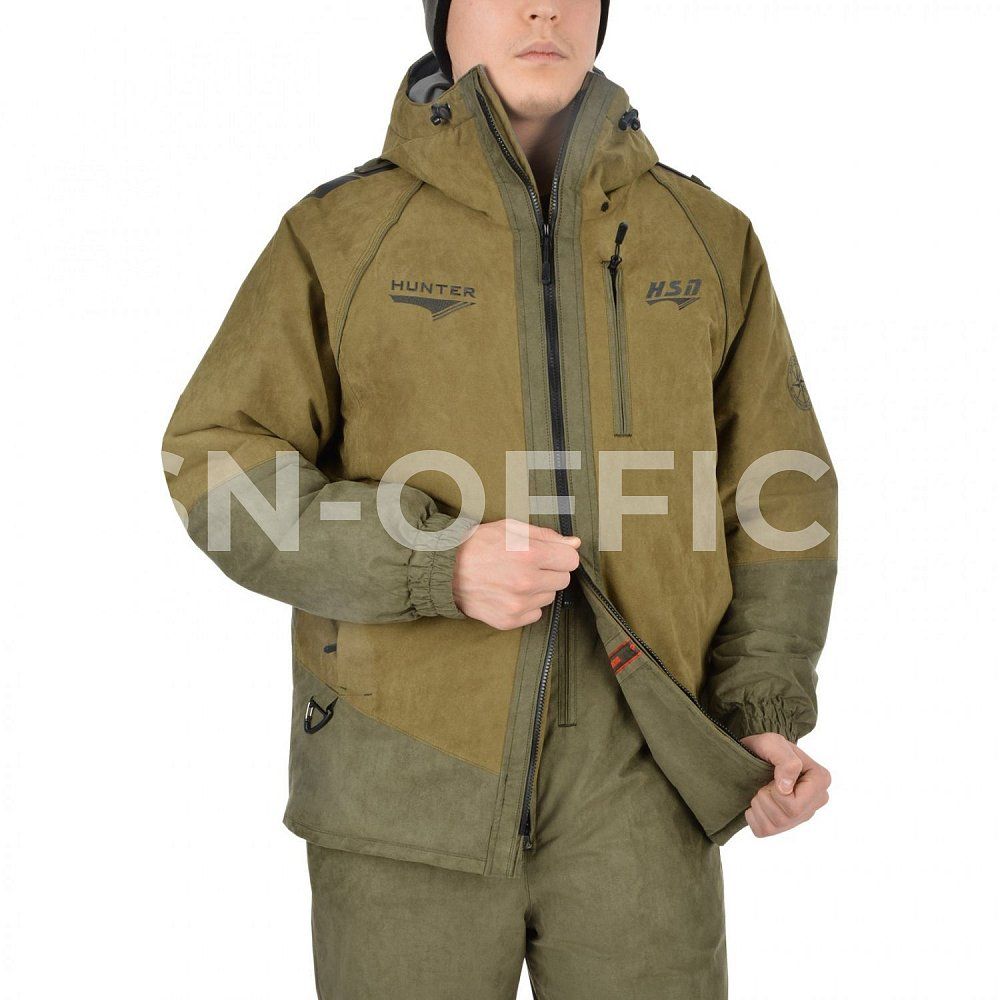 Костюм мужской зимний «Dikson I NEW» (Zamsha), олива 98123-24