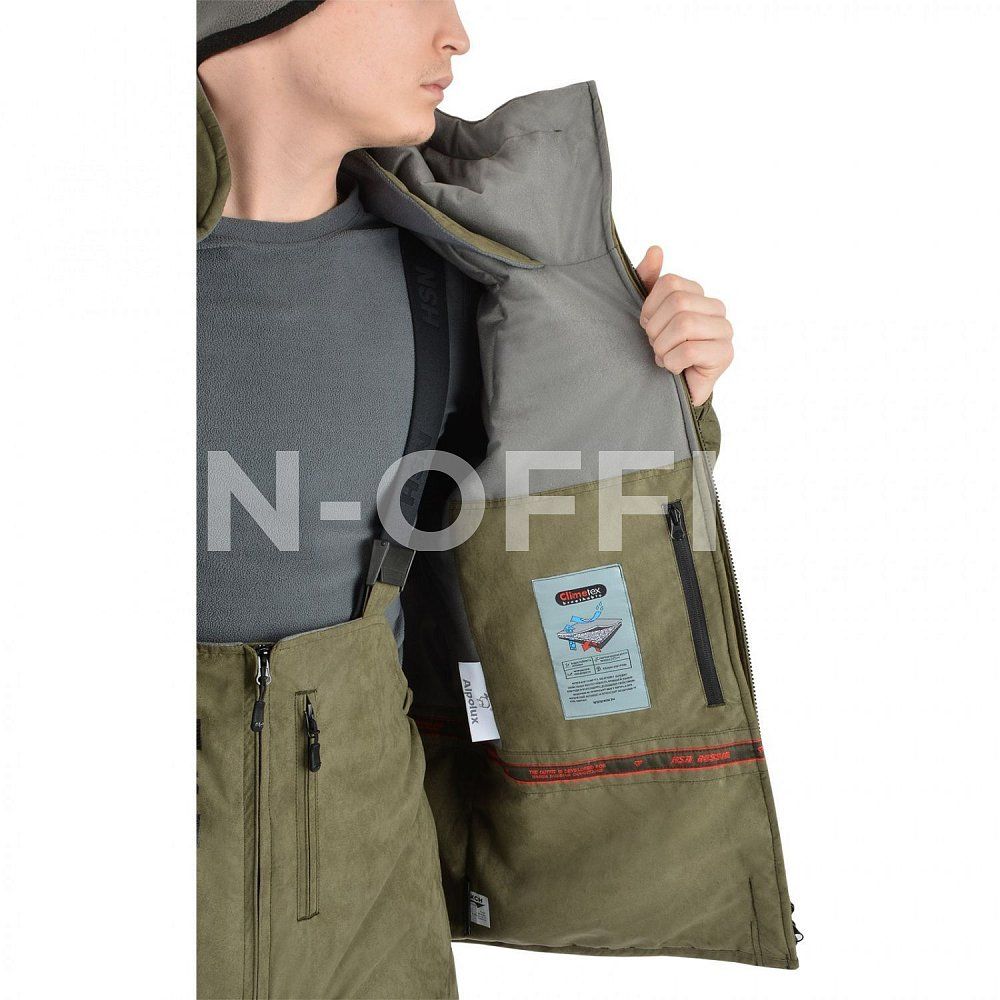 Костюм мужской зимний «Dikson I NEW» (Zamsha), олива 98123-24