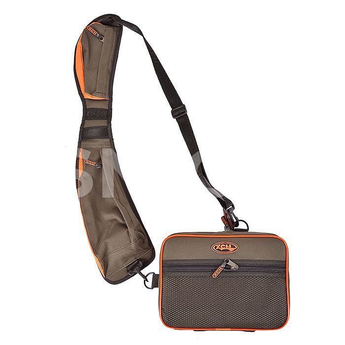 Сумка плечевая для рыболовных снастей (малая) c 2 коробками 9838