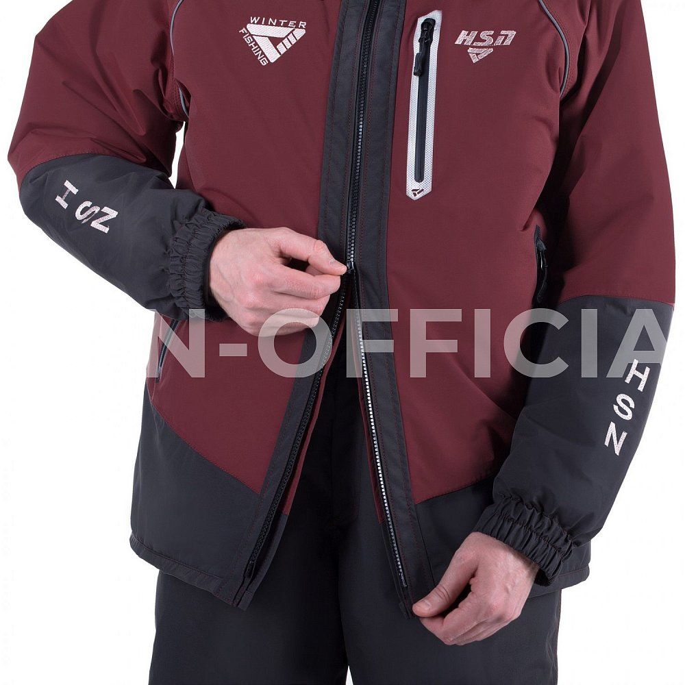 Костюм мужской демисезонный «Stalker III (-10)» (Hardguard), махагон 98117-12