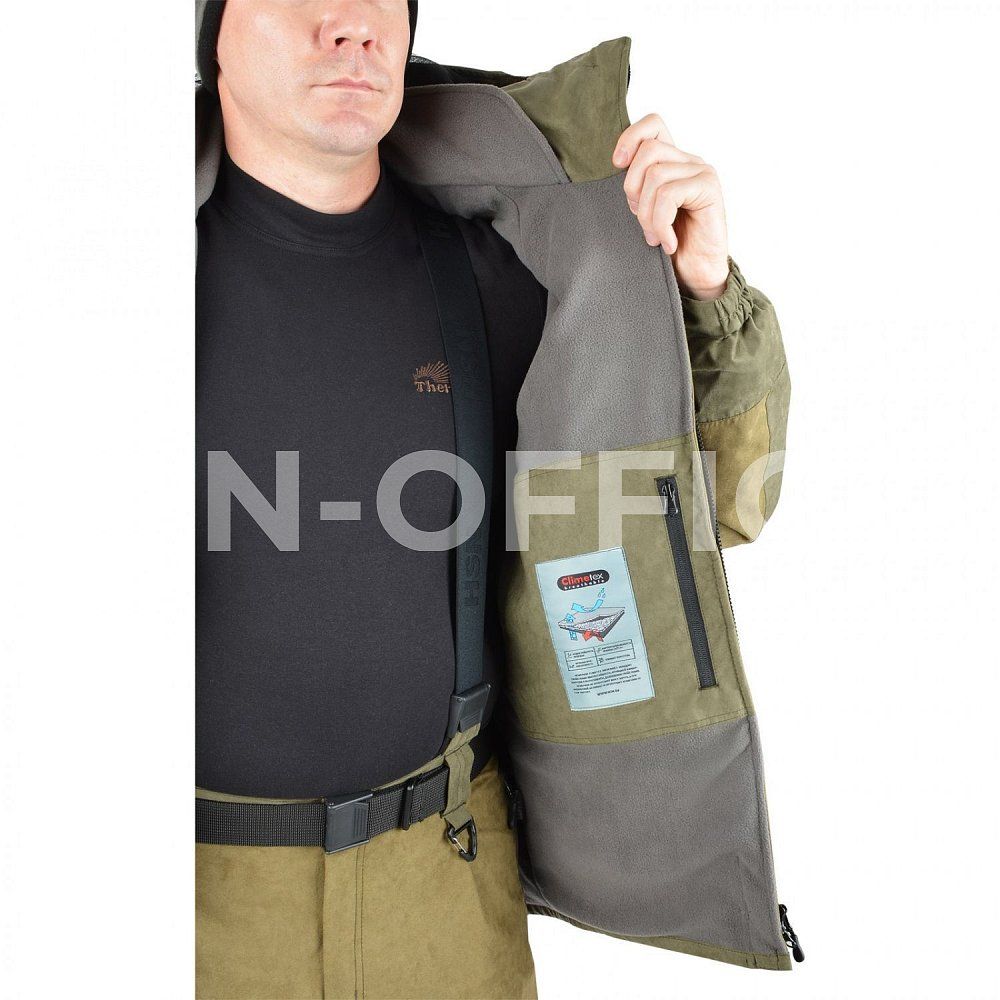 Костюм мужской демисезонный «Rambler I (-5)» (Zamsha), олива 98131-0